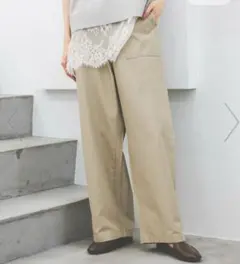 グローバルワーク　GOODチノベイカーパンツ　Sサイズ