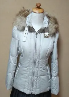 レディースダウンジャケット Mフード付き