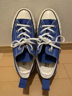 CONVERSE ALL STAR 厚底スニーカー　青