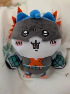 ちいかわ ハチワレ 爆豪勝己 ぬいぐるみ 僕のヒーローアカデミア×ちいかわ マスコット（爆豪勝己×ハチワレ