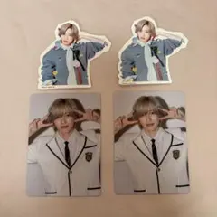 道枝駿佑 HARD WORKファミクラストア限定盤 トレカ シール 2セット