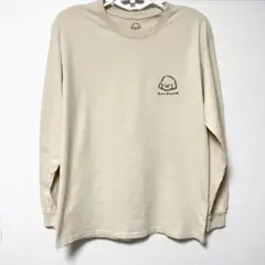 tombonia Muck刺繍 Long sleeve Tシャツ ベージュL