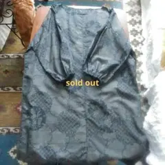 大島紬リメイクワンピース