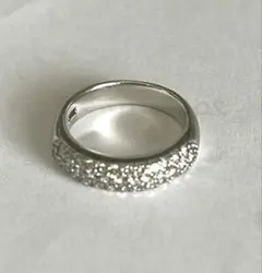 ポンテヴェキオ パヴェダイヤ リング 0.43ct K18 WG 3号のサムネイル