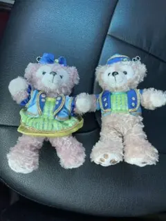 ダッフィーシェリーメイ ぬいばセット