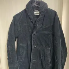 monkey timeコーデュロイ ボア襟ジャケット