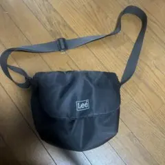Lee 黒 ショルダーバッグ