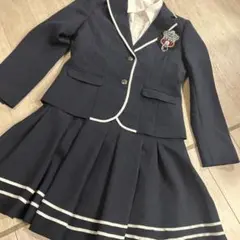 美品✨デコラピンキーズ 160 フォーマル セットアップ 卒業式 スーツ 女の子