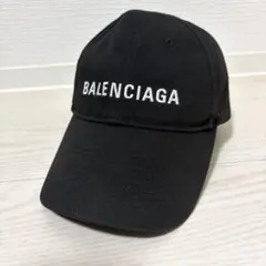 BALENCIAGA ツートンカラーロゴキャップ - メルカリ