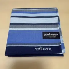 NEWYORKER ニューヨーカー ハンカチ ストライプ