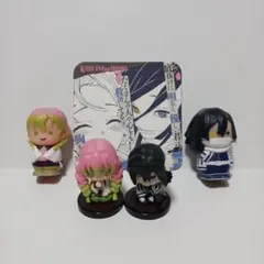 鬼滅の刃 原画展 おばみつ アートコースター 甘露寺蜜璃 伊黒小芭内　すわらせ隊