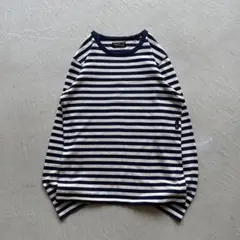 00s agnes b. homme border l/s ボーダー ネイビーのサムネイル