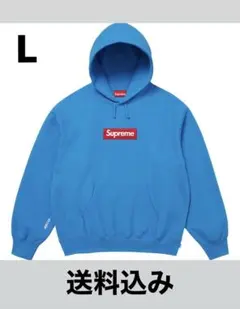 2026年最新】SUPREME box logo hooded ブルーの人気アイテム - メルカリ