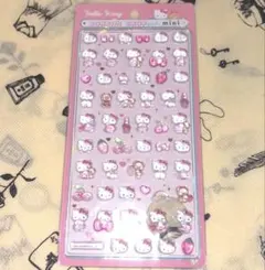 サンリオ　ハローキティ　ボンボンドロップシール　ミニ　サンスター文具　ピンク