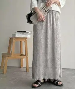 クラシカルエルフ　ウエスト2wayふんわり楊柳プリーツスカートSサイズ