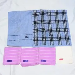 BURBERRY フェイスタオル　GODIVA ハンカチ　箱なし・訳あり