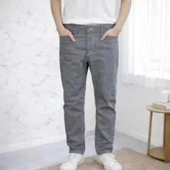 EDWIN JERSEYS グレーデニムパンツ【普段使い】S ストレッチ 日本製