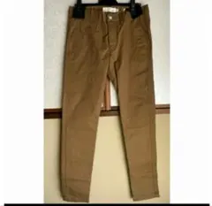 H&Mベージュのバックポケット付きパンツ 新品未使用