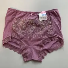 骨盤ショーツ　花柄刺繍レース付きLサイズ