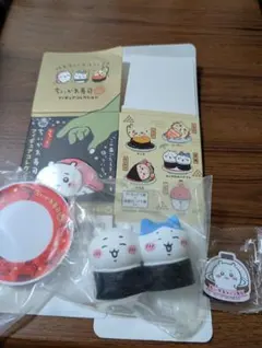 ちいかわ寿司　フィギュアコレクション　軍艦　ちいかわ＆ハチワレ　マグネット