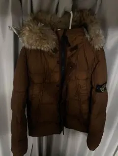 STONE ISLAND ブラウン ダウンジャケット Mのサムネイル