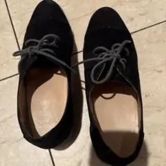 黒 スエード シューズ【コールハン】