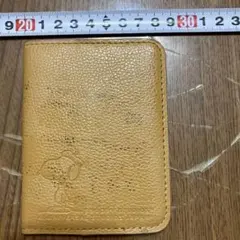 スヌーピー レザー カードケース