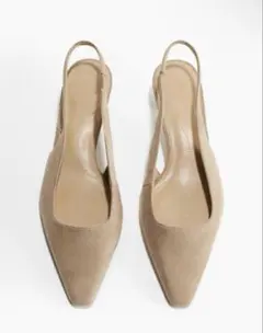 H&M ポインテッドトゥスリングバックパンプス