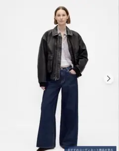 GAP ロースラングエクストラバギーデニムのサムネイル