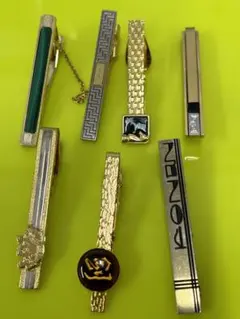 ネクタイピン セット 7本 ゴールド
