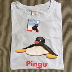 【新品】Pingu ピングーTシャツ ライトブルーTシャツ