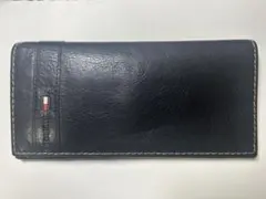 トミーヒルフィガー 二つ折り財布 ネイビー