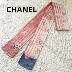 CHANEL　シャネル　リボンスカーフ　バンダナ　ココマーク　アクセサリーのサムネイル