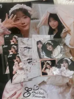 きゅーすと　川本笑瑠　生誕　すきくじ　缶バッジ　フォトカード　ポスター