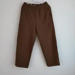 UNIQLO : C（ユニクロシー）スウェットワイドパンツ／ブラウン／Sサイズ