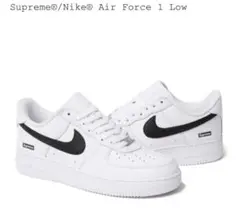 Supreme × Nike Air Force 1 Low 白28.0