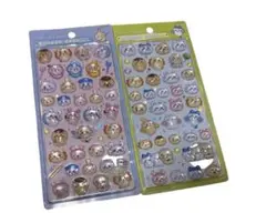 ちいかわ　ボンボンドロップシール　みんなニコニコ　、みんなポーズ