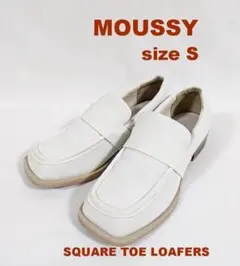 MOUSSY SQUARE TOE ローファー S(22.5)のサムネイル