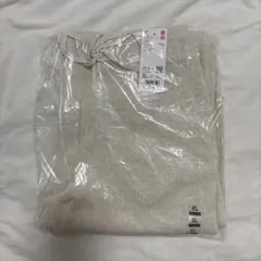 ユニクロ　ウォッシャブルニットリブパンツ