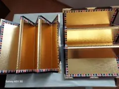 雛飾り用金屏風　2点