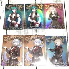 【新品未開封】にじさんじウエハース2　カード6枚まとめ売り