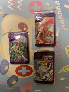 ホウオウ＆ルギア＆レックウザ＆ワンダーレックウザ1枚