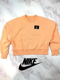 【NIKE JORDAN】ジャンプマン スウェット オレンジ Sサイズ