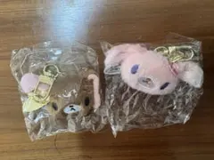 シュガーバニーズ どこでもぬいぐるみチャーム くろうさストロベリーうさ 2セット