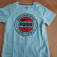 PUMA ライトブルー Tシャツ 140cm