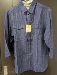 新品 THE SHOP TK Normandy Linen 七分袖シャツのサムネイル