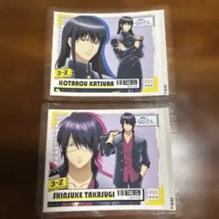 【銀八先生セット】高杉晋助、桂小太郎 ラベル缶(ステッカーのみ)