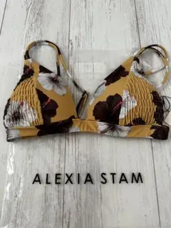 ALEXIA STAM イエローフラワービキニ Mサイズ 未使用品 - メルカリ