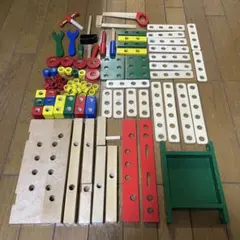 木製 大工さんセット 知育玩具 工具おもちゃのサムネイル