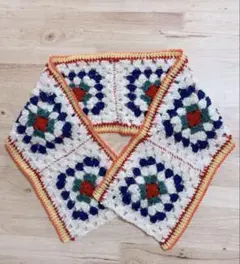 マルチカバー　マフラー　ハンドメイド　鍵編みのサムネイル